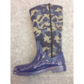 best selling beautiful pvc Rain Boots for women D-685